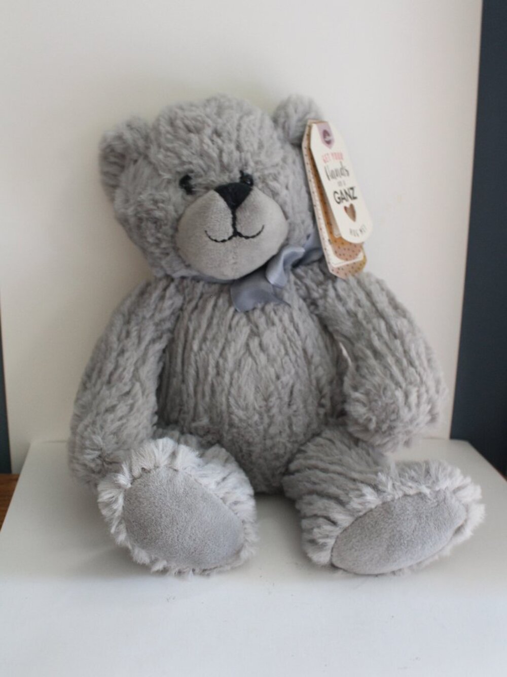 Ganz Teddy Bear Gift 9" Seated Soft Plush
